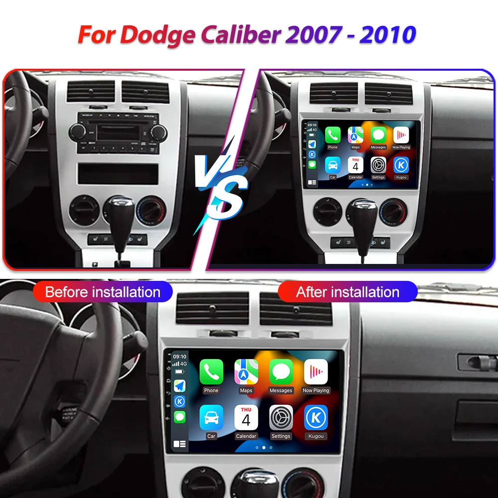 Android 16 Radio For Dodge Caliber Jeep Compass 1 MK Patriot 2006 - 2010 Multimedia Player Stereo Head Unit GPS Navigation HDR
