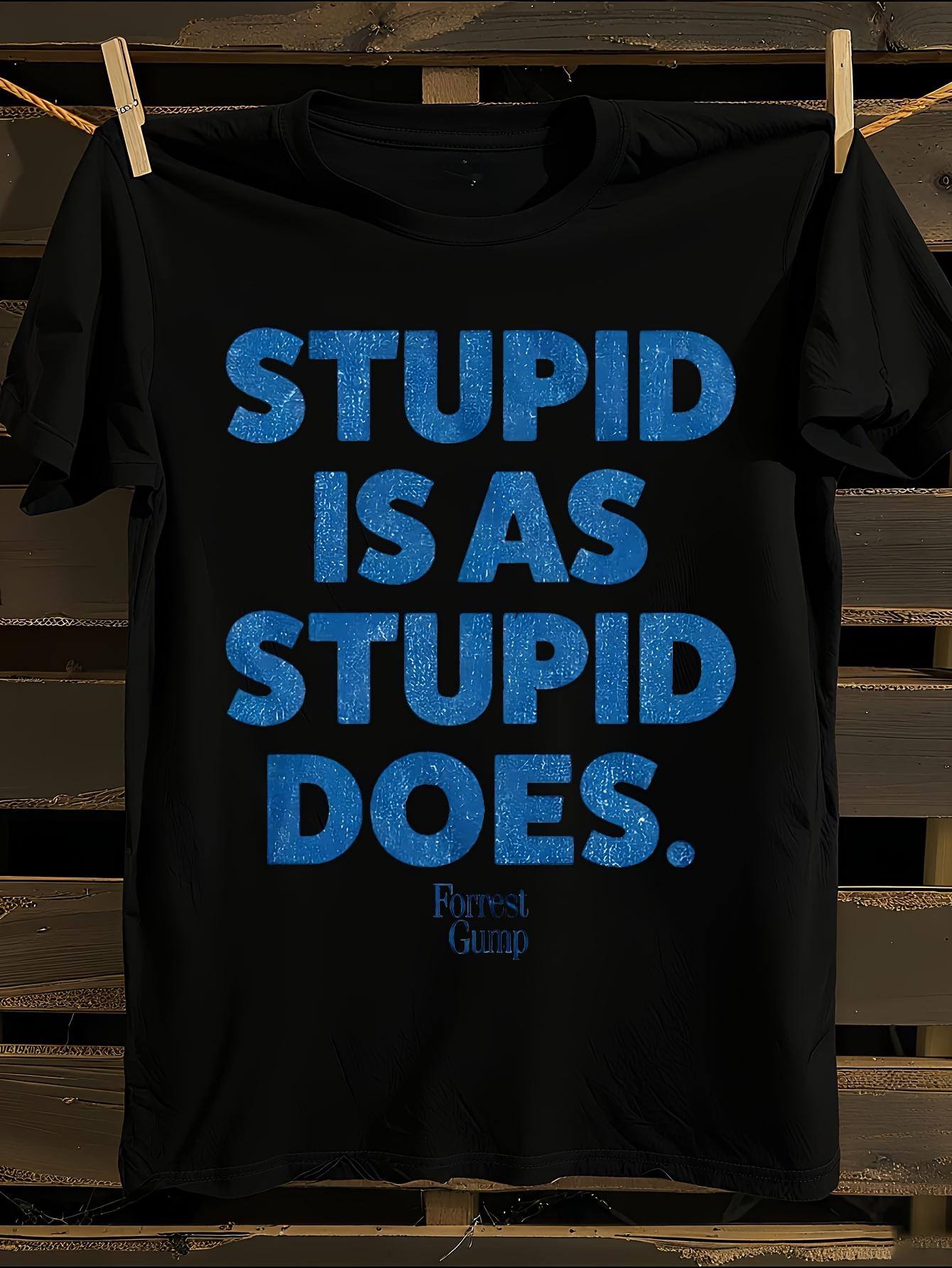 Forrest Gump Movie Quote Tshirt S