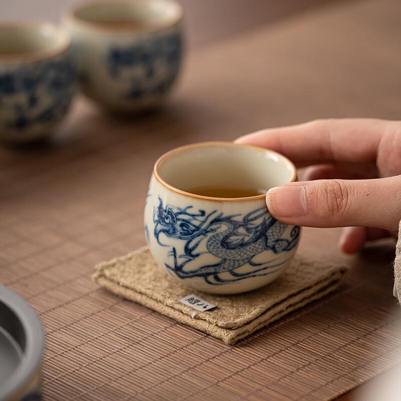 Zhinianhua Ru Kiln Kung Fu Teacup Set
