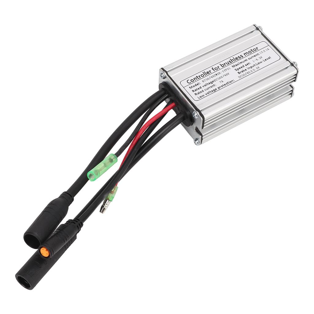 36V 48V 250W Brushless Motor Controller Kit 15A Controller LCD4 Panel 130X Thumb Throttle 8C Power