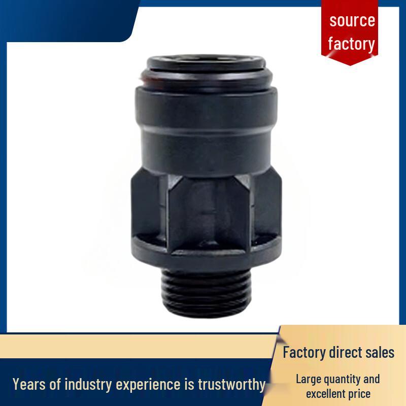 DN15 Plastic External Thread Quick Connector