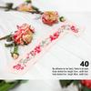 1pc Chinese Style Embroidery Flower Patch Hanfu Cheongsam Decor Lace Shirts Neckline Edge Sleeve Collar DIY Sewing Accessories