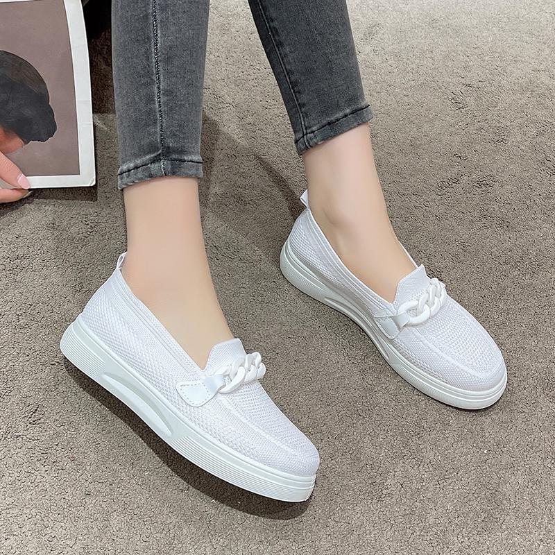 Fashion Casual Sneakers Women Comfortable Spring Autumn Women Shoes Female Loafers Slip On Woman Flats Shoes 2024