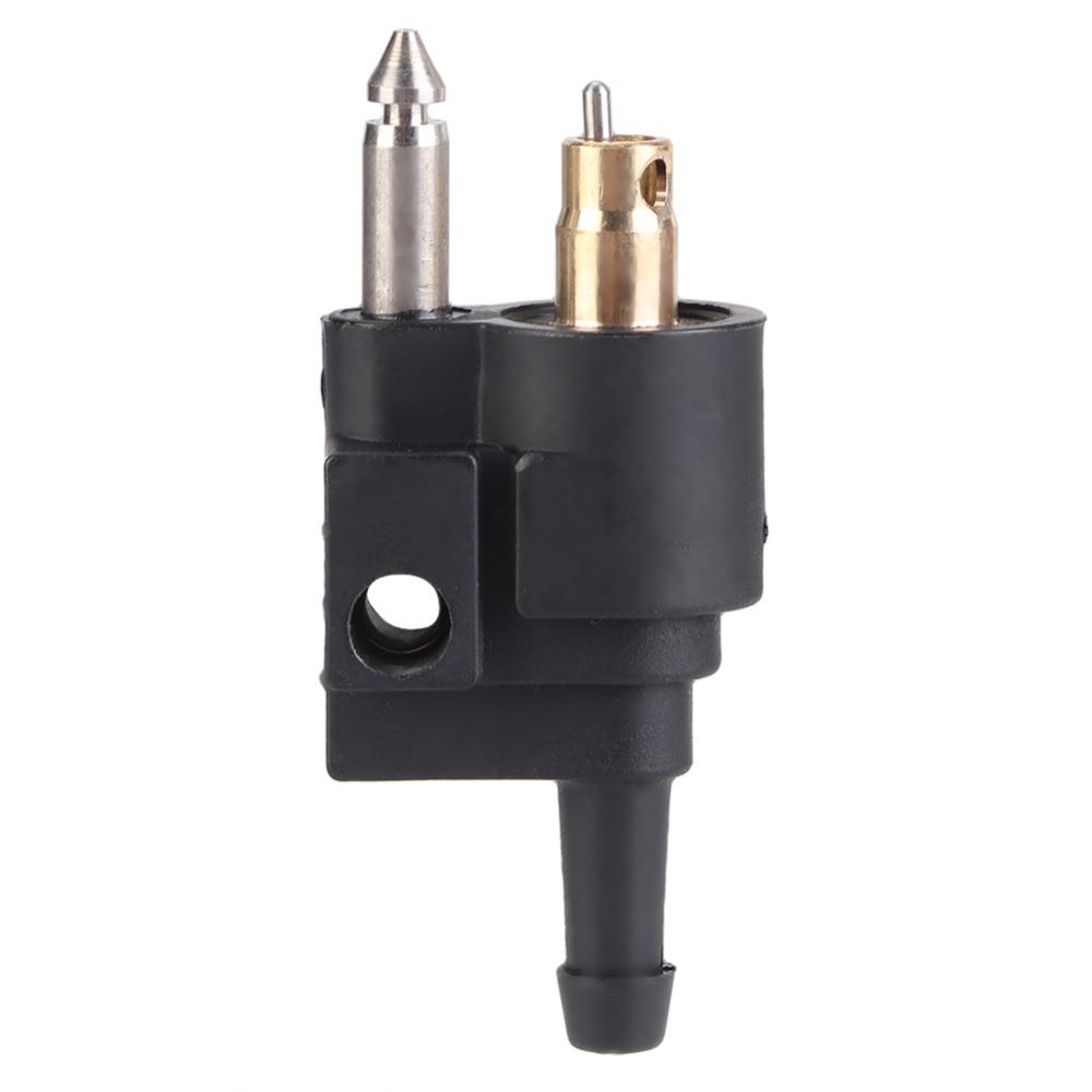 Connettore Serbatoio Carburante in Plastica Connettore Maschio Nero Giunto Tubo Motore Fuoribordo Motore Fuoribordo