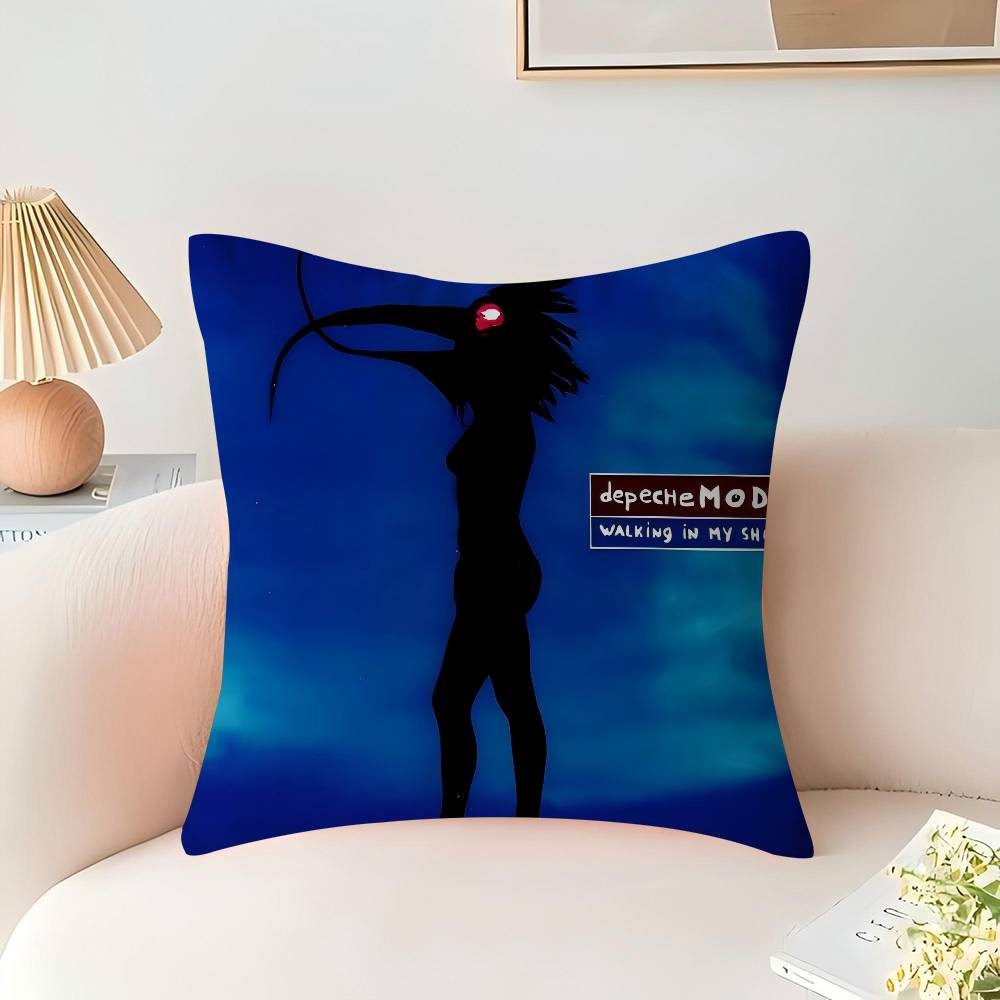 

Electronic Rock Depeche Cool Mode Cushion Cover 30x50 Sofa Cushions Decorative Throw Pillows Home Decoration Pillowcover 12x12Inch
