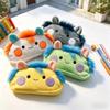 Large Capacity Pencil Case Material Cartoon Design Student Stationery Bag High Aesthetic Value Creative Design
