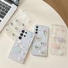 Wind Applicable Samsung S25Ultra Mobile Phone Case Cat Fish S24Plus Three-Dimensional Star A55 Glitter 23