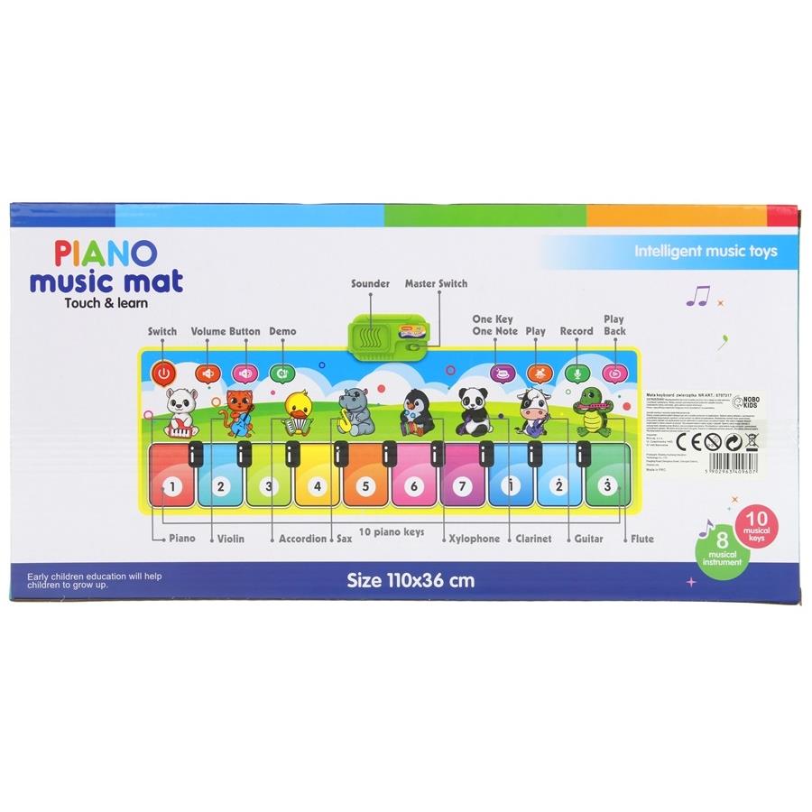 Musical Dance Mat Interactive Skill Game Piano Kids