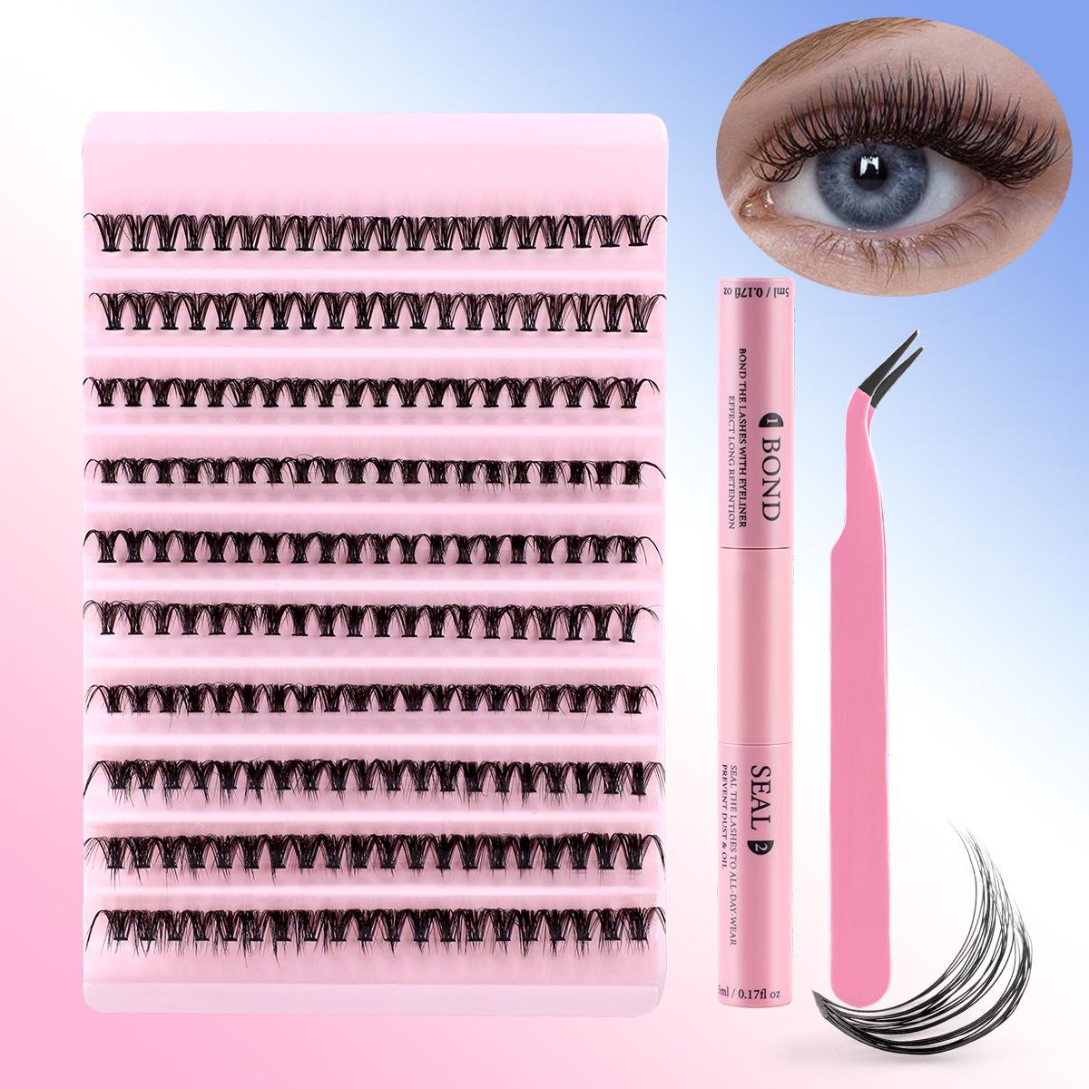 

Набор из 200 пучков густых 30D накладных ресниц 10-16 мм, с естественным изгибом, для самостоятельного наращивания по сегментам