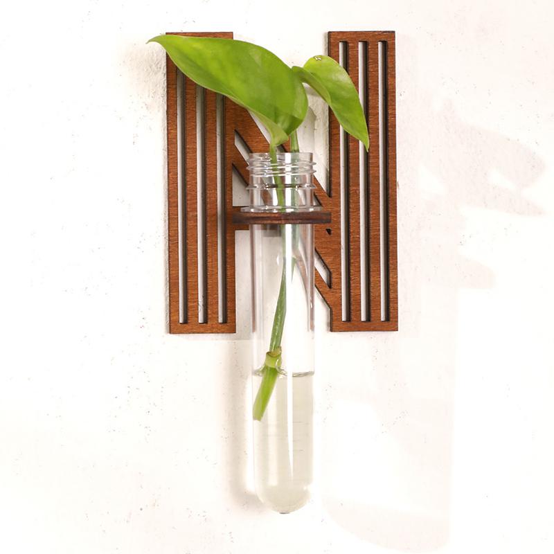 

Станции для размножения растений с алфавитом AZ, с деревянной подставкой, 26 стилей трубок для размножения растений своими руками, декор для гидропоники Plant Lover N