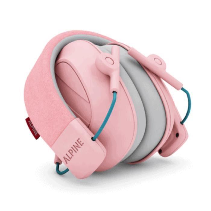Alpine Muffy Rose : Noise Cancelling Headphones for Children Aged 5 To 12 Years - 25 Db
