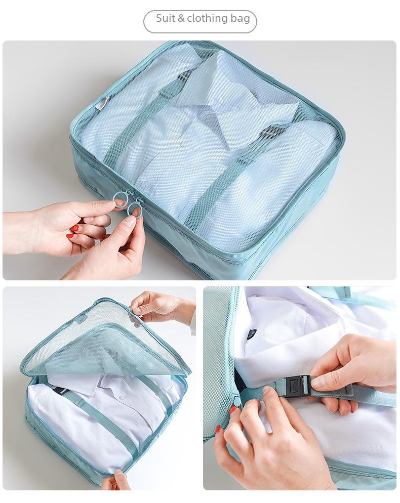 Travel Storage Set: Cross-Border Drawstring Bags for Luggage, Shoes, Underwear, and Clothes Organizer