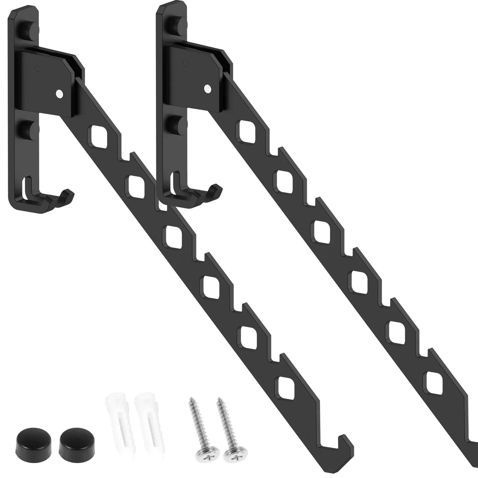 2 шт. сушилка для одежды настенная 180° складная многоцелевая вешалка для одежды крючок из алюминиевого сплава органайзер для шкафа полка НОВАЯ