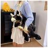 Winter Children's Dinosaur Plush Toy Bag - Tyrannosaurus & Triceratops Gift for Kids