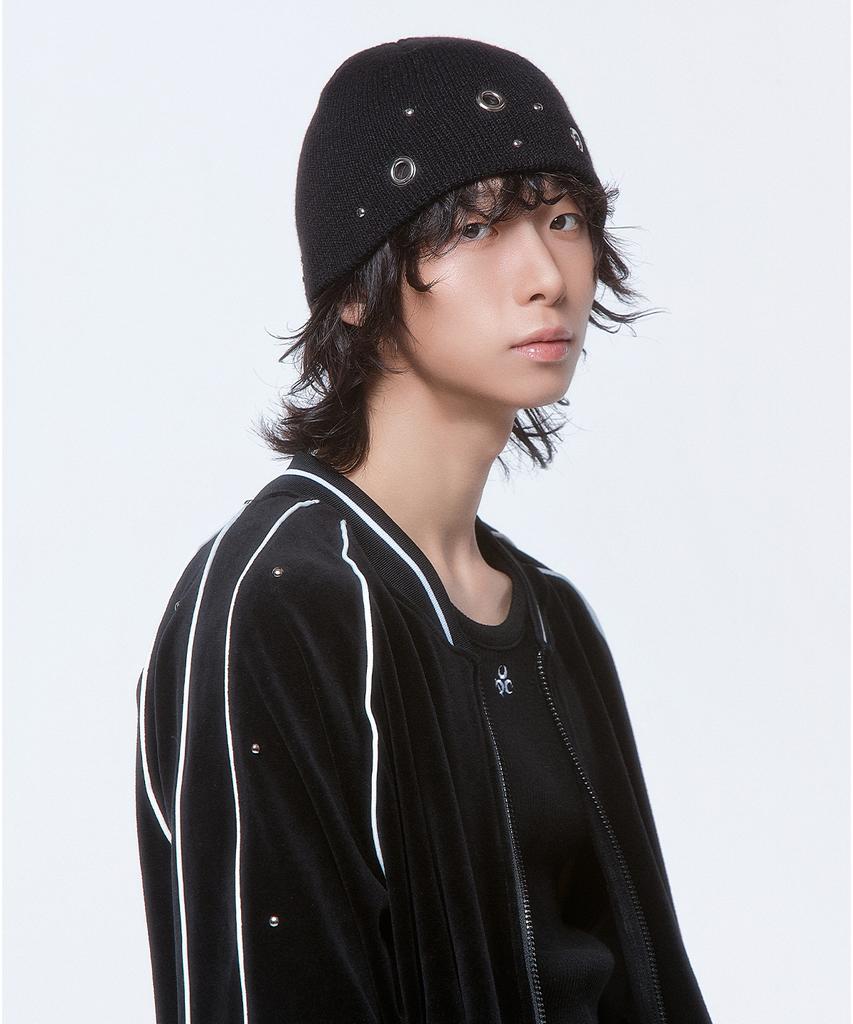 Dauspice (Duc) Velor Stadium Jacket Black