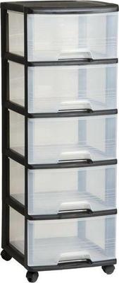 Keter Étagère à roulettes 5x20L