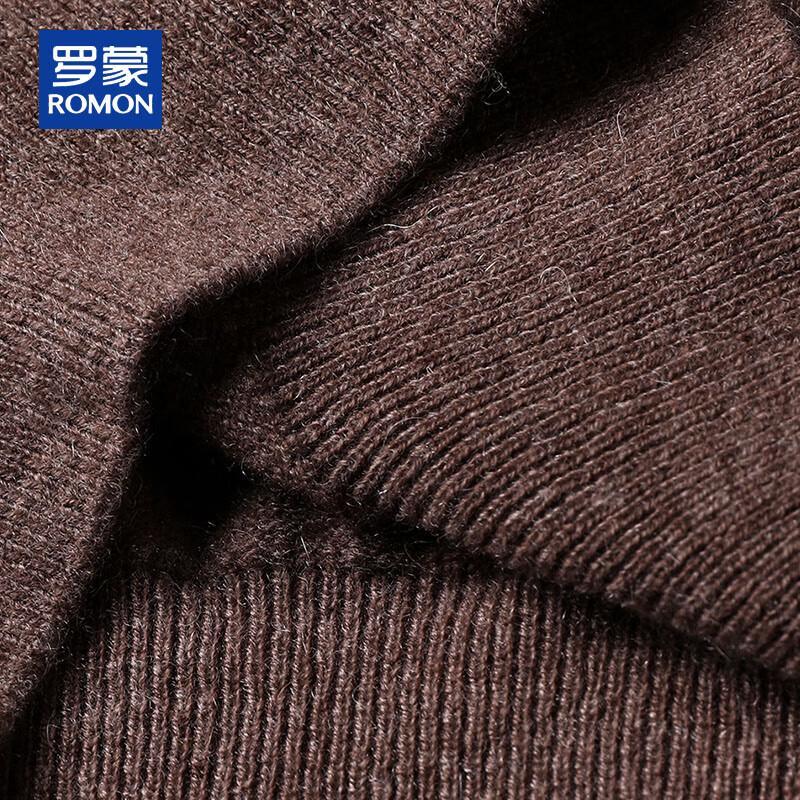 ROMON Men's 100% Cashmere V-Neck Knitted Vest