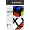 Qiyi 1x2x3 kostka prędkości gładkie Puzzle magiczna kostka śmieszne zabawki edukacyjne dla początkujących dzieci