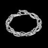 New Fine Creative Circle Chain Fashion Bracelet For Woman Trend Jewelry Wedding Party Lady Holiday Gifts