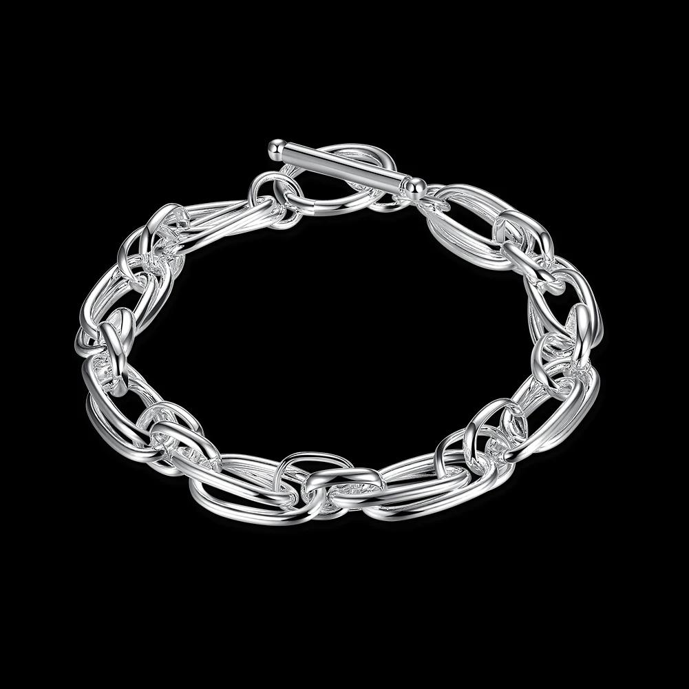 New Fine Creative Circle Chain Fashion Bracelet For Woman Trend Jewelry Wedding Party Lady Holiday Gifts