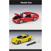 WELLY 1/24 Porsche 911 Carrera S 991 Coupe Alloy Sports Car Model Diecast Metal Toy Vehicles Car Model Simulation Childrens Gift