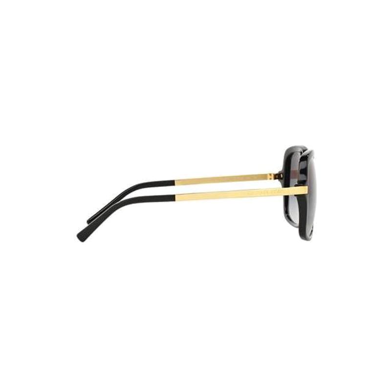 Michael Kors Two-color Splicing of Temples, Alloy, Irregular Shape, Sunglasses, Women's Black