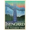Abstract Ring Art Retro Travel Poster Canvas Painting Vintage Film Mordor Castle Lord Magic Wall Prints Room Home Decor Picture