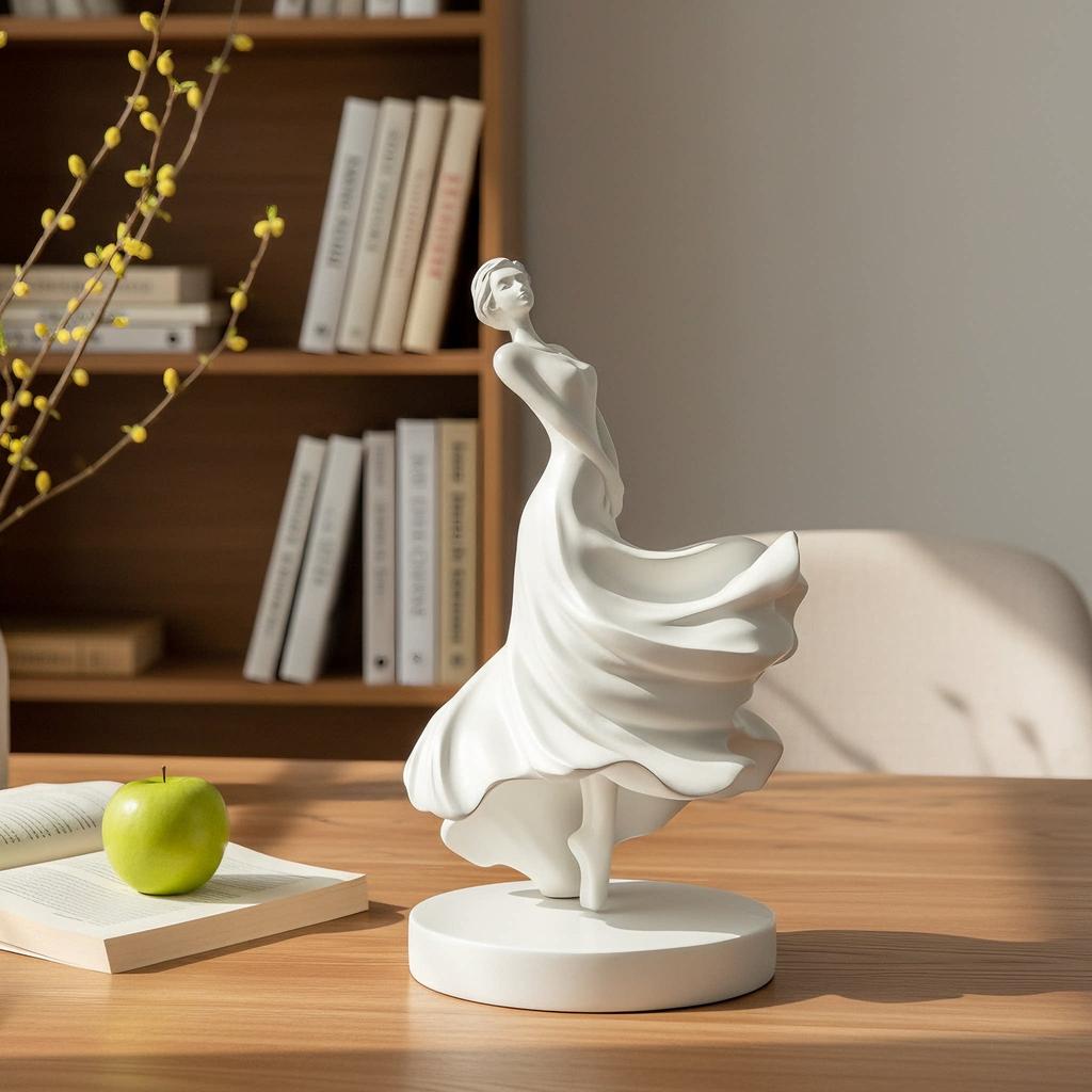 Modern Minimalist Art Figure Statue Luxury High-end Decor For Living Room TV Cabinet Wine Cabinet Entrance Soft Home Ornament