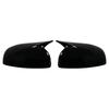 1 Pair Car Rearview Side Mirror Cover Wing Cap Exterior Door Case Trim Sticker For Skoda Fabia 2008-2014