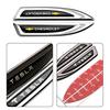 Car Accessories 3D Metal Logo Side Body Fender Sticker Auto Decoration For Chevrolet Captiva Lacetti Aveo Cruze Malibu XL Camaro
