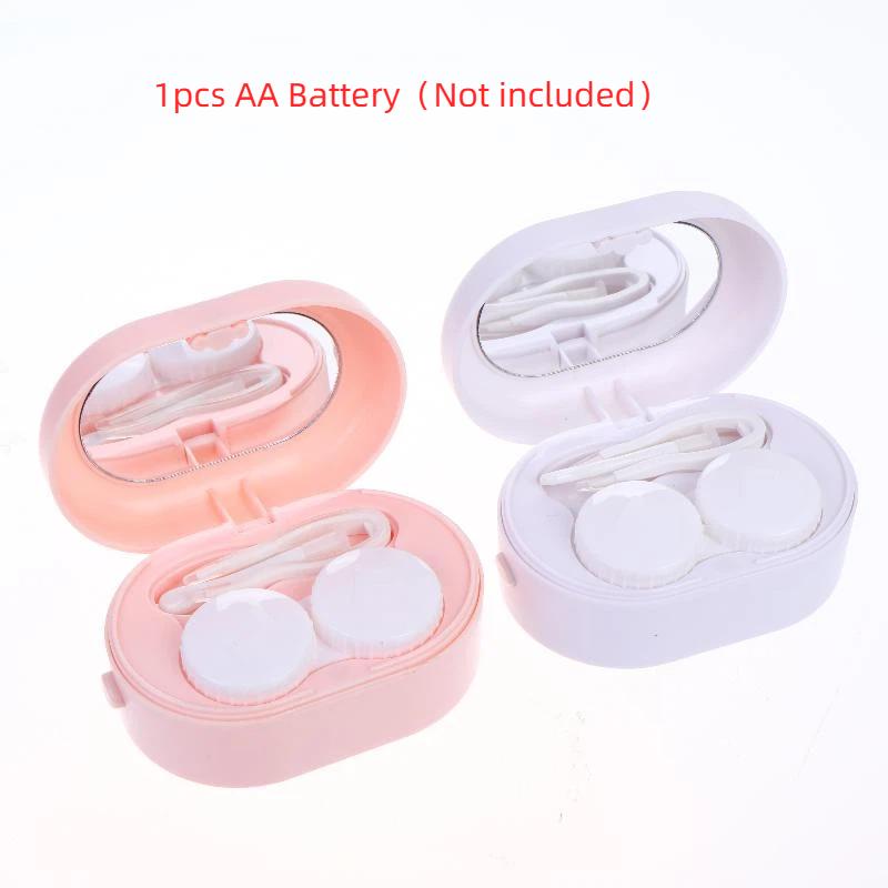 1Pcs Removable Portable High Frequency Vibration Contact Lens Cleaning For Contact Lens Care Ultrasonic Contact Lenses Cleaner