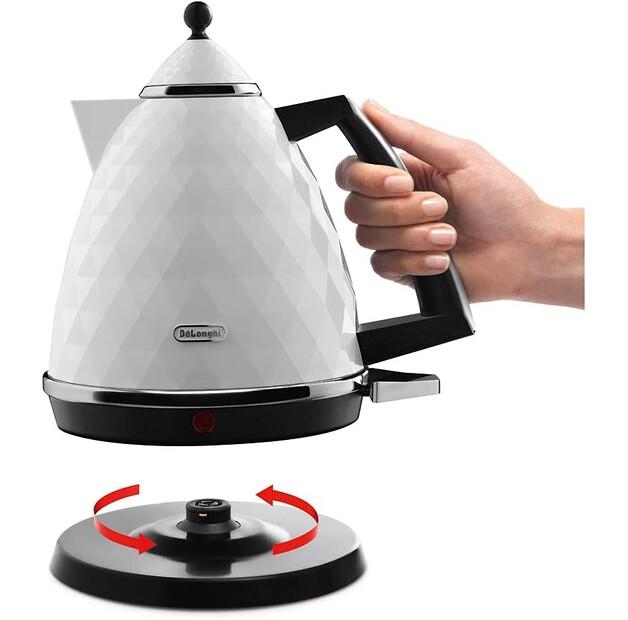 Чайник DeLonghi KBJ 2001.W Brillante