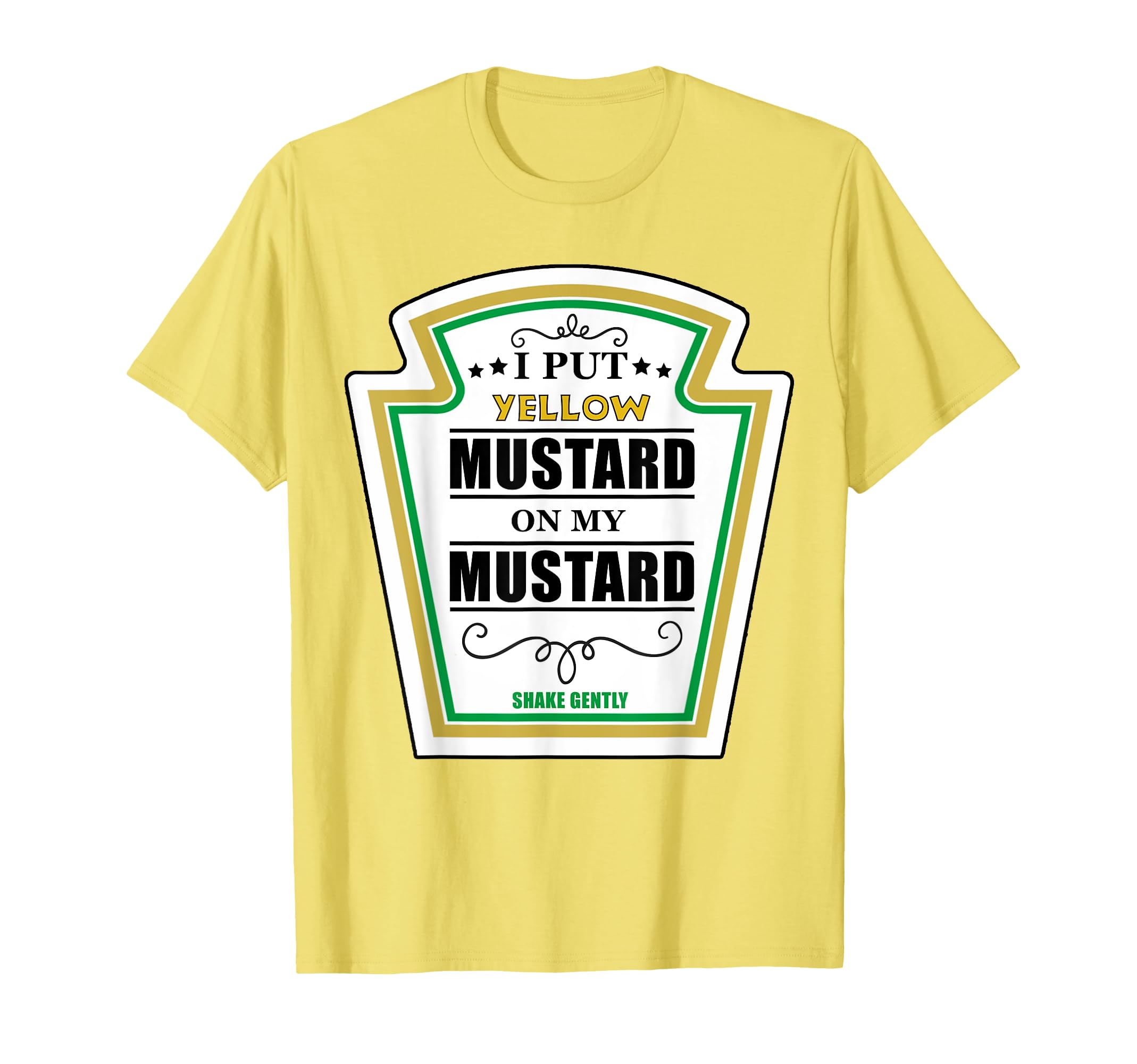 I Put Mustard on my Mustard Ketchup Halloween Couples Team T-Shirt