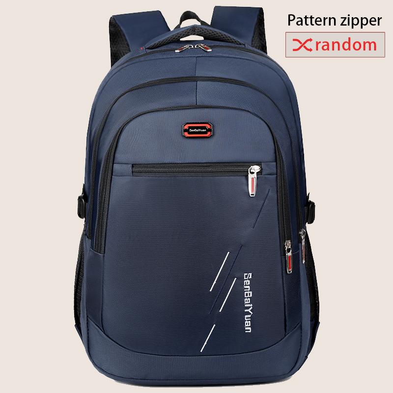 

Рюкзак для ноутбука большой вместимости - прочный, водонепроницаемый, стильный рюкзак унисекс с практичными карманами - идеально подходит для школы и путешествий синий