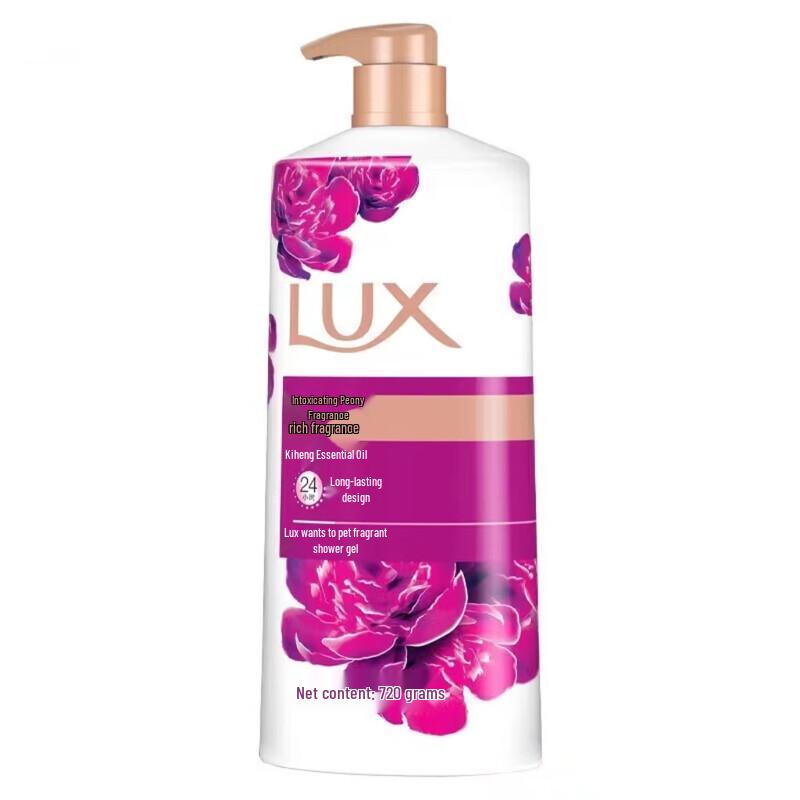LUX Peony Scent Luxury Fragrance Shower Gel 720g x2 Set