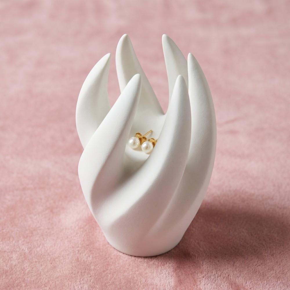 3D Printed Ring Storage Stand Finger-Shaped Necklace Holder Jewelry Display Stand Counter Display