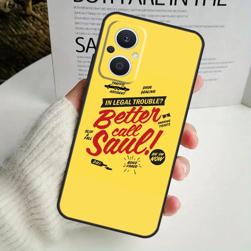 Better Call Saul Case For OPPO Reno 13F 14F 12F 10 11 12 13 14 Pro 8T 7 8 Lite OPPO Find X6 X5 X8 X9 Pro Cover