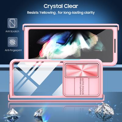 Anti-Staub, stoßfeste Acryl-Falthülle für Samsung Galaxy Z Fold 4 5g Fold4, starker Kameraschutz, Handytasche