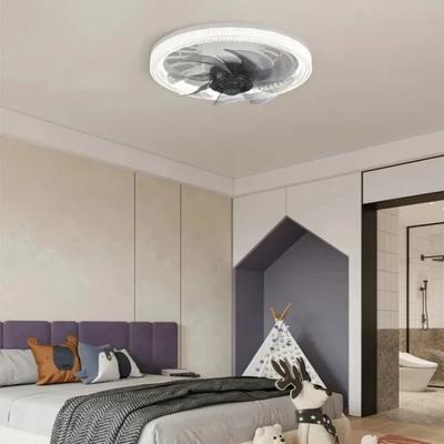 Φως Ανεμιστήρα LED E27 με Ρύθμιση Τηλεχειριστηρίου Μοντέρνο Μινιμαλιστικό και Αθόρυβο Ισχυρός Άνεμος 85-265V Εσωτερικός Φωτισμός Διακόσμησης Σπιτιού