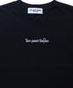 TEN PAST SEVEN Basic Logo Short Sleeve T-Shirt - Black