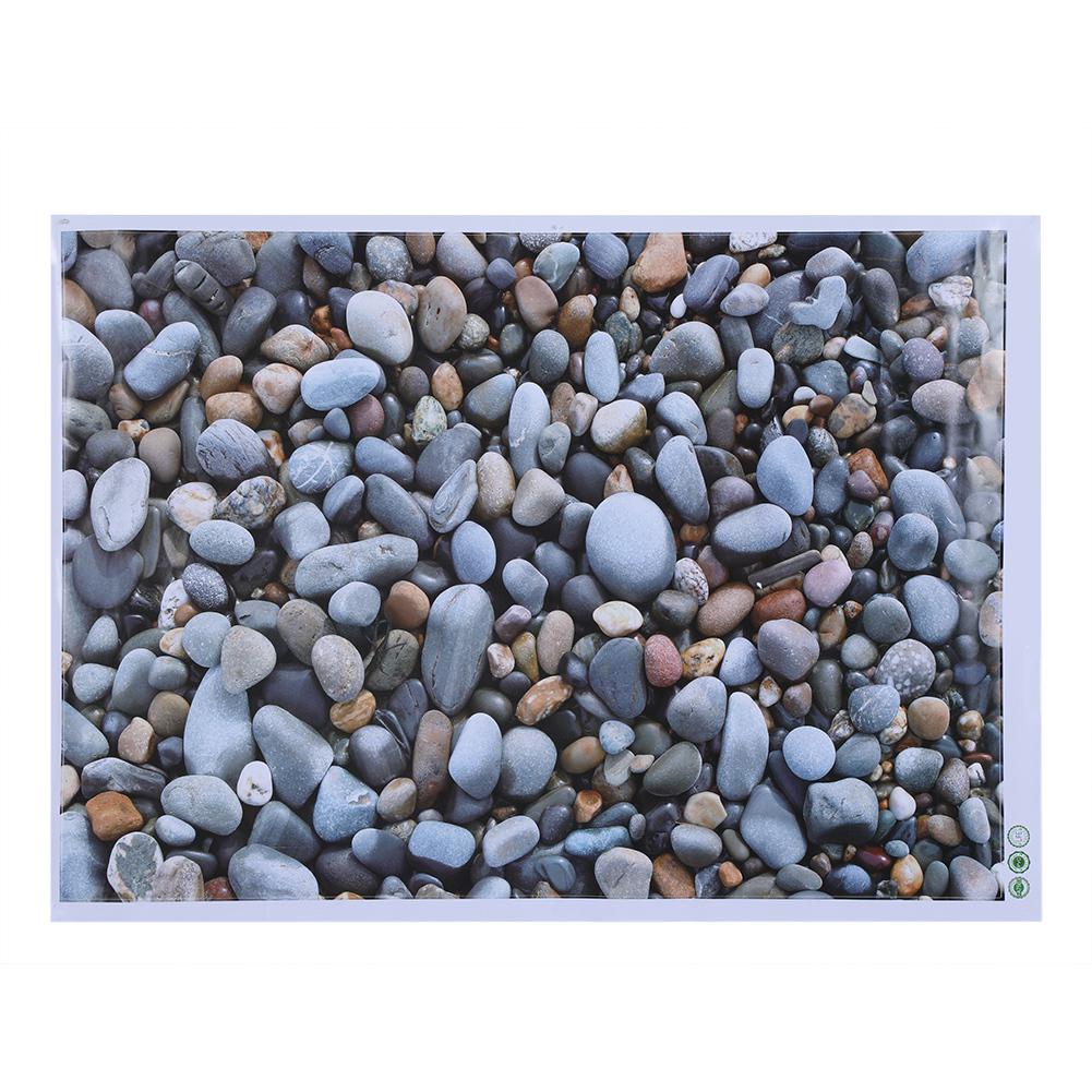 3D Cobblestone Wall Sticker Anti skid Floor Stickers for Bathroom Corridor Decor