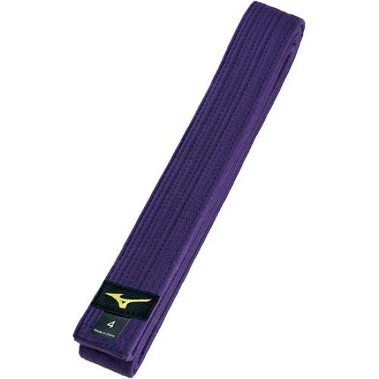 mizuno judo belt purple 4 фиолетовый