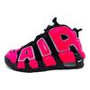 Air More Uptempo Cobertura Antiderrapante Cano Médio Sapatos de Skate GS Preto Rosa Vermelho DQ6200-001(Team21-K)