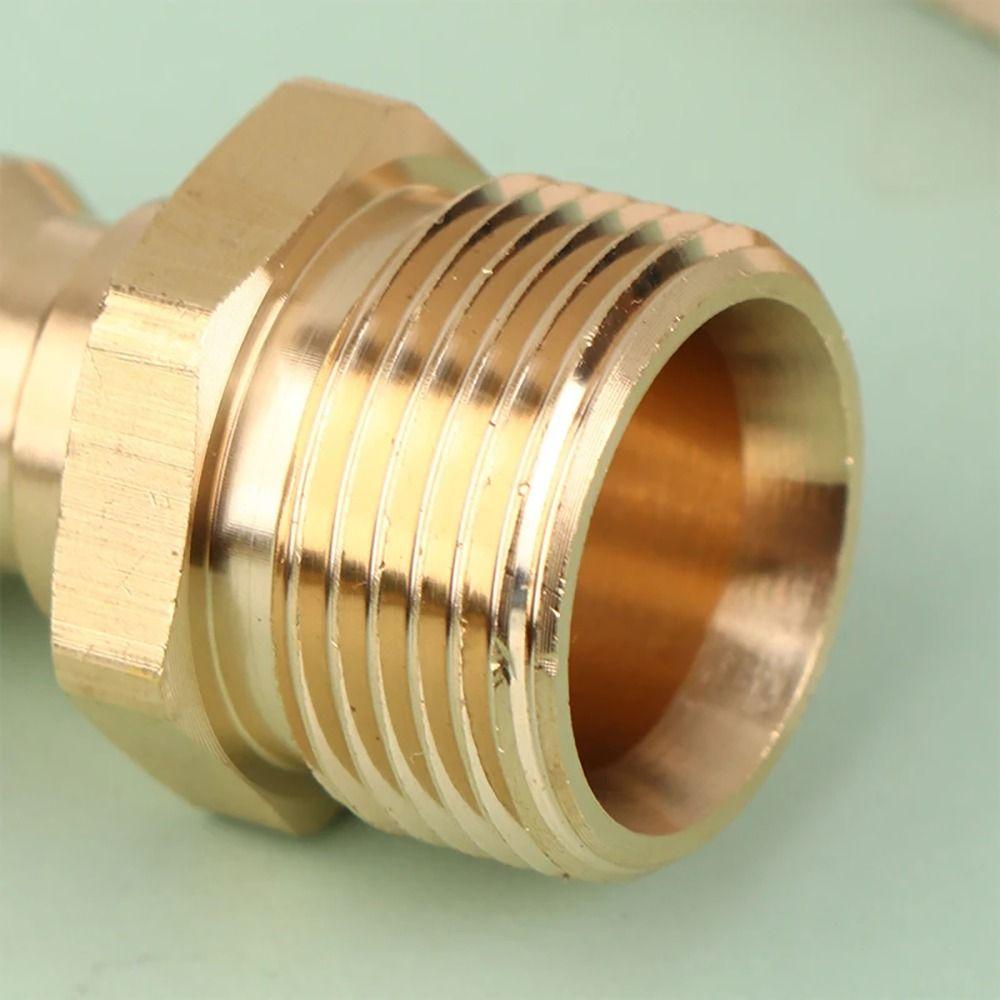1Set 3/8 M22 Pipe Joint Quick Connect Kits Water Outlet Set Durable Hose Coupler