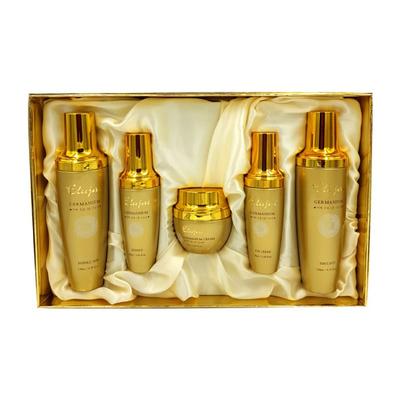 Eluzai Germanium 5-piece Set Whitening Wrinkle Improvement Skin Essence + 2 Sooryehan Foam Cleanser (100ml) Provided