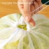 Fashionable Large Reusable Nut Milk Bags Portable for Straining Oat Milk and Cheese Cloth Bags for Straining Pack of 5