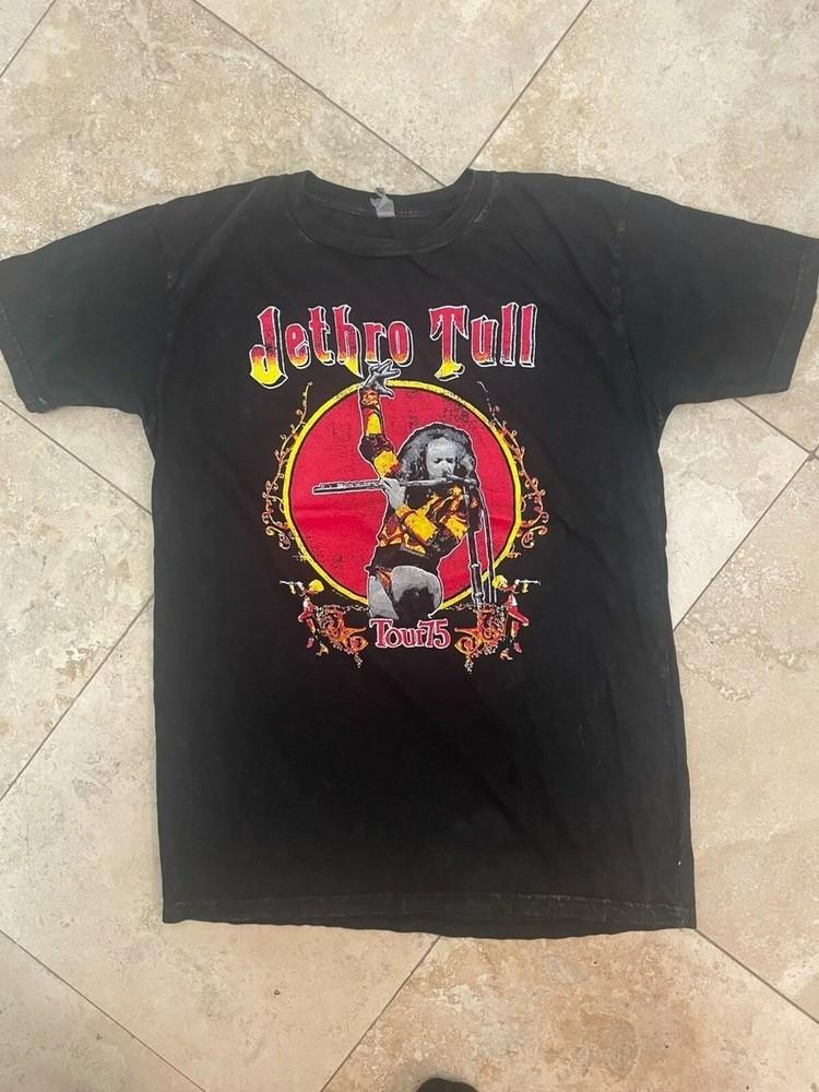 Popular Jethro Tull Tour 75 Reprint Unisex Unisex All Size 20D1298 Unisex T-Shirt M