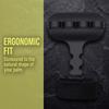 1 Pc/ Pair Silicone Material Lifting Grips Ergonomic Shape Anti-Slip Grips  Gym Workout