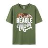 Clothing Men Beagle Dog Beagle Mom Vintage Tshirt Soft Breathable Cotton Tops Tee Fashion T Shirt Men