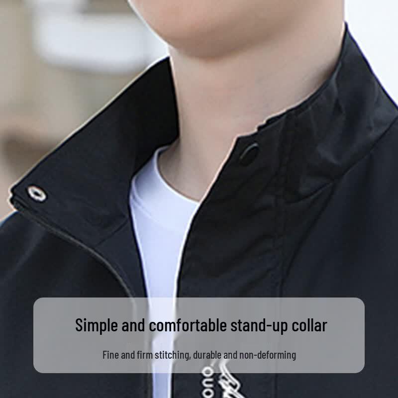 TUCANO Men's Business Casual Stand Collar Jacket